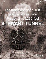 In 1888, when the two crews of builders met near the center of the Stewart Tunnel, which is built with a two degree curve, they missed each other by half an inch.